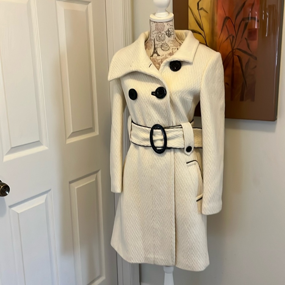 Cream Marciano coat